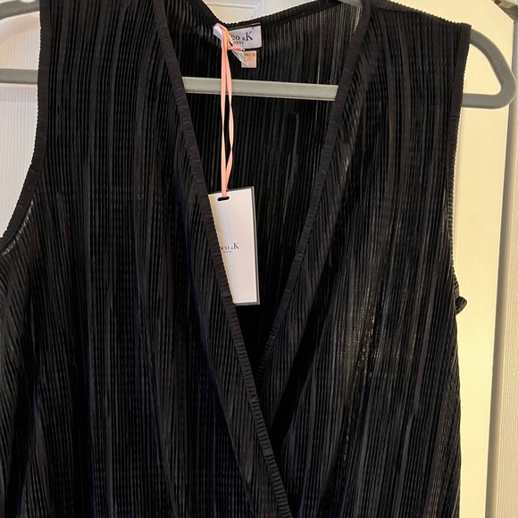 Wrap front black body suit - Picture 6 of 9